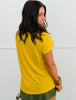 Linen Blend Side Slit Top (Reg.) - 5 Colors