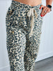 Leopard Pull On Jogger Pants (Reg)
