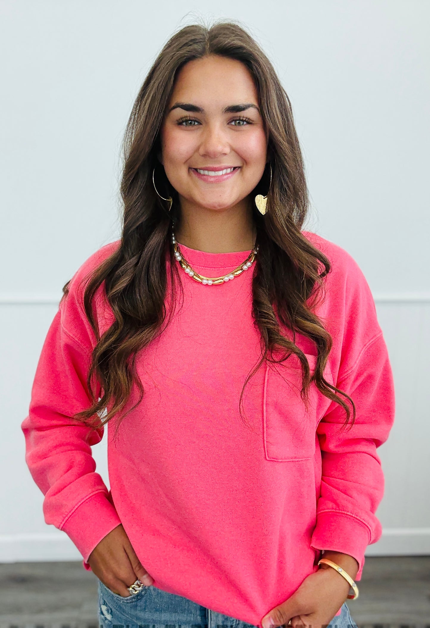 Oversized High Low Sweatshirt (Reg.) - 3 Colors