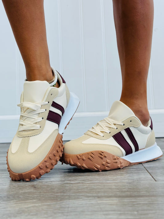 Beige Walk On By Sneakers