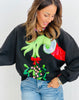 Queen of Sparkles WR Exclusive Green Hand Sweatshirt