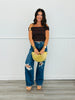 Brown Starfish Clip Off The Shoulder Top (Reg.)