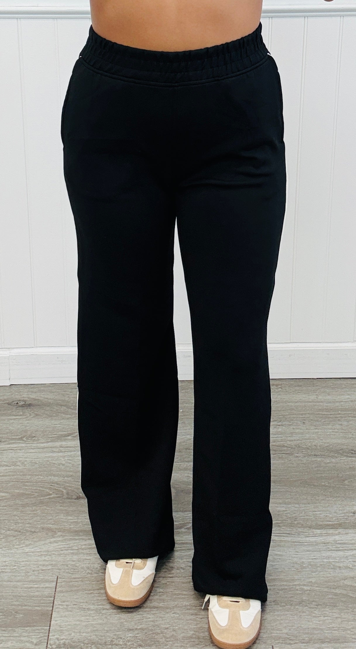 Modal Side Piping Active Pant (Reg. and Plus)-3 Colors