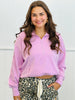 Modal Side Piping Half Zip Top (Reg. and Plus)-3 Colors