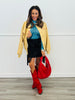 Starry Suede Fringe Mini Skirt (Reg & Plus)-2 Colors
