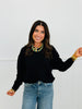 Linear Textured Knit Sweater Top (Reg.) - 4 Colors