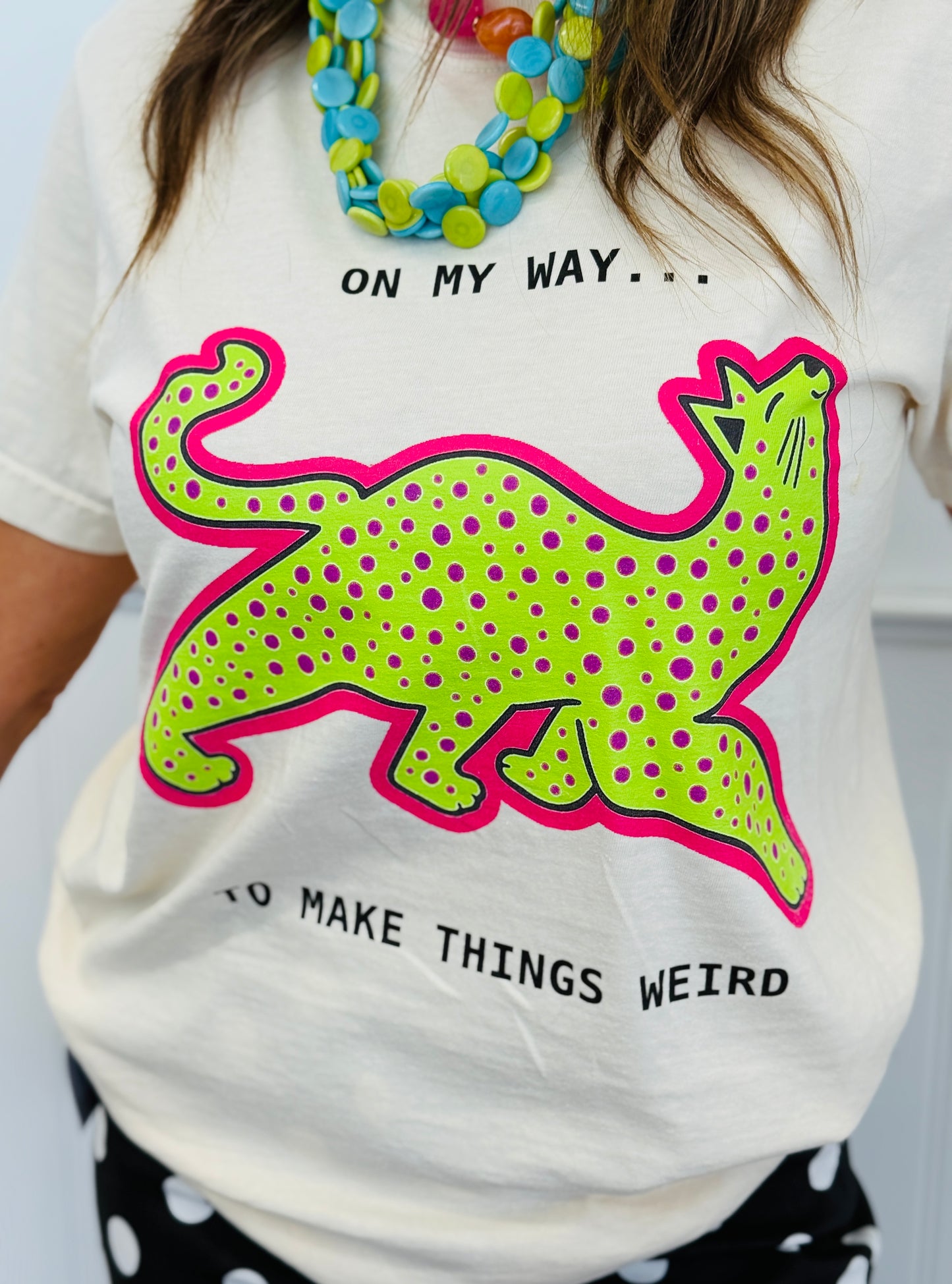 On My Way To Make Things Weird Tee (Reg. and Plus)