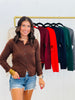 Reality Sweater Cardigan Top (Reg & Plus)-7 Colors