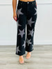 Black Rhinestone Stars Jeans (Reg)