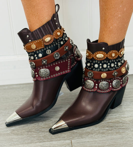 Chocolate Outlaw Opulence Boots