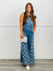 Light Denim Checkerboard Overalls (Reg & Plus)
