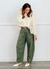 Acid Washed Denim Barrel Pants (Reg & Plus)- 3 Colors