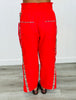 Cheetah Side Stripe Windbreaker Pants (Reg.) - 2 Colors