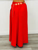 Pleated Front Rhinestone Wide Leg Pants (Reg.) - 2 Colors