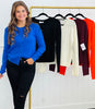 Contemporary Chic Sweater Cardigan (Reg.)- 5 Colors