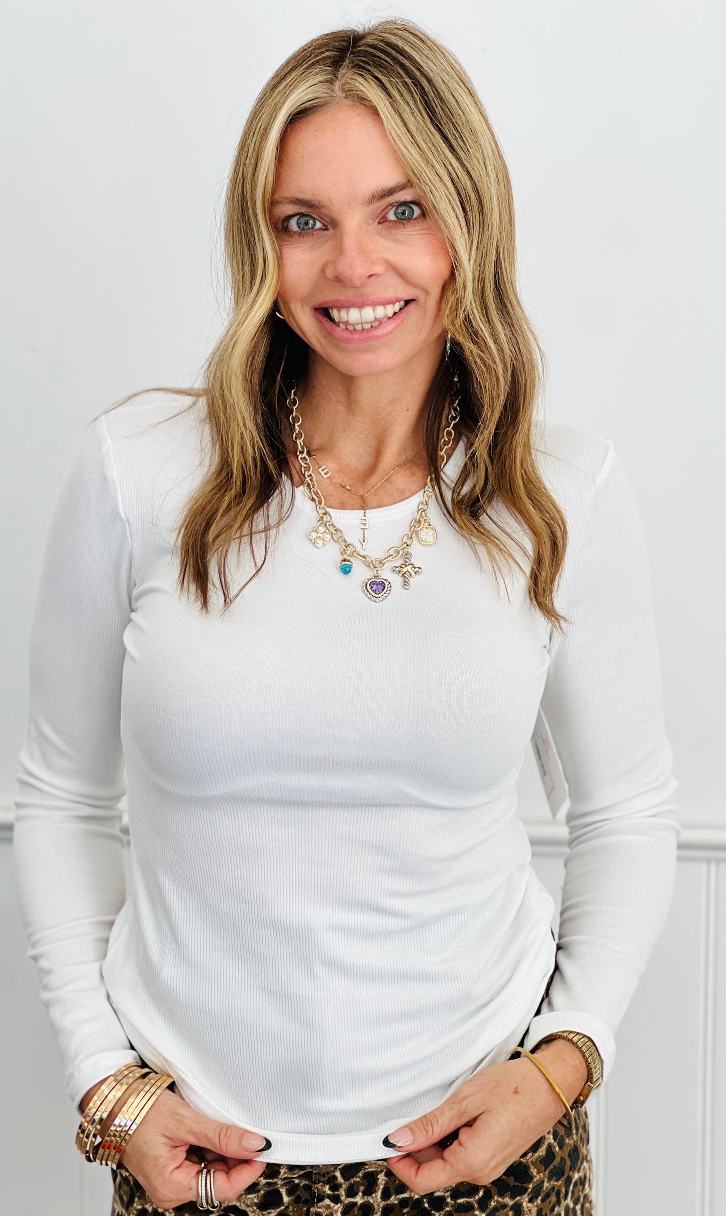 Essential Long Sleeve Top (Reg. and Plus) - 3 Colors