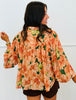 Watercolor Floral Chiffon Blouse (Reg & Plus)