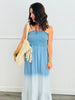 Ombre Smocked Maxi Dress (Reg.)