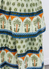 POL Sage Multi Palm & Border Print Maxi Skirt (Reg.)