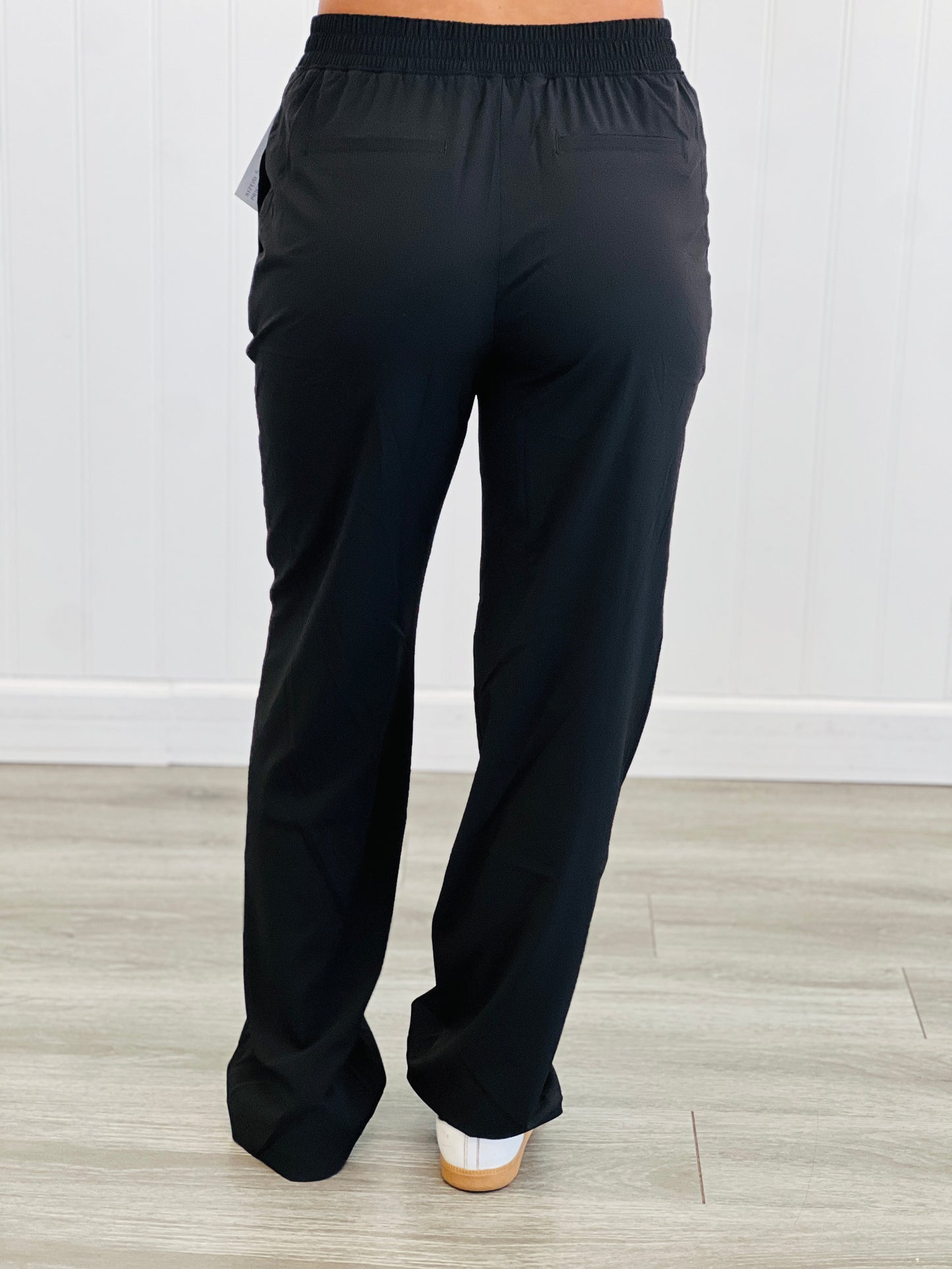 Crinkle Woven Pants (Reg & Plus)-2 Colors