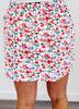 Patriotic Blooms Skort (Reg & Plus)