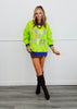Lime Green Trick or Treat Graphic Sweatshirt  (Reg.)