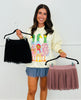Mesh Baseline Tennis Skirt (Reg)-3 colors