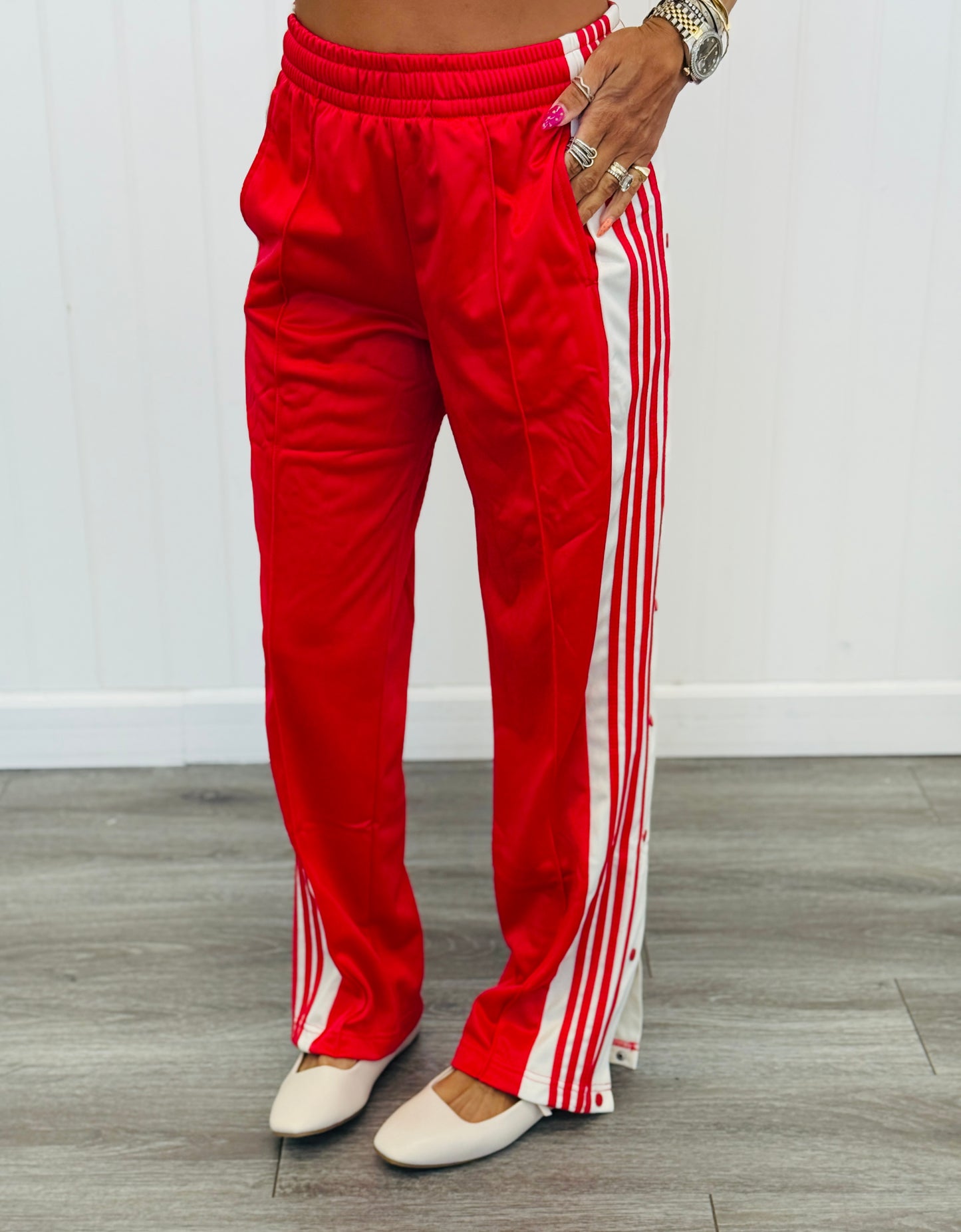 Tear Away Side Snap Track Pants (Reg.) - 4 Colors