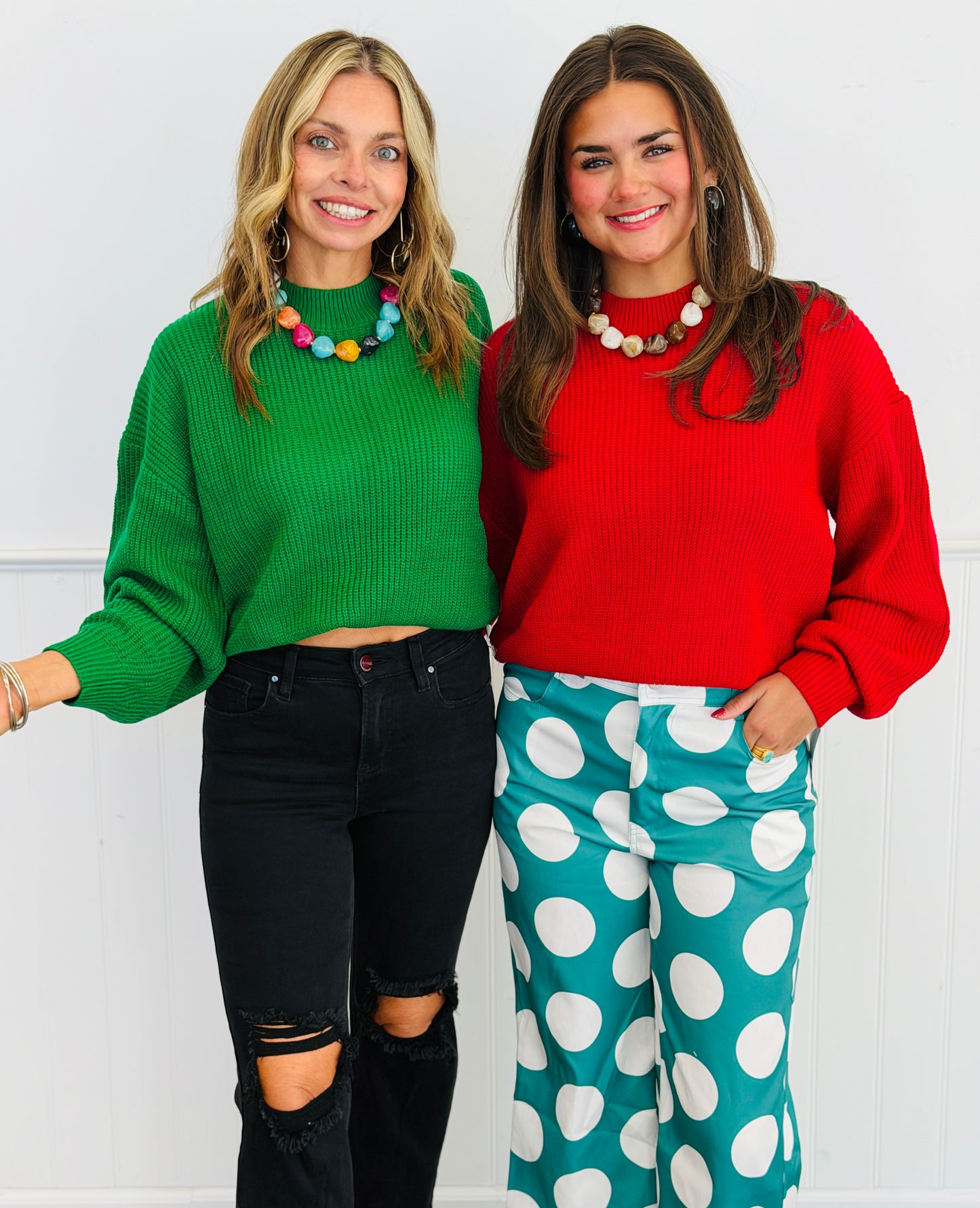 Sweet As Sugar Sweater (Reg. and Plus)- 2 Colors