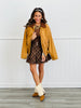 Coco Brown Contrast Collar Jacket (Reg.)