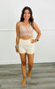 High Waist Slip Shorts (Reg & Plus)