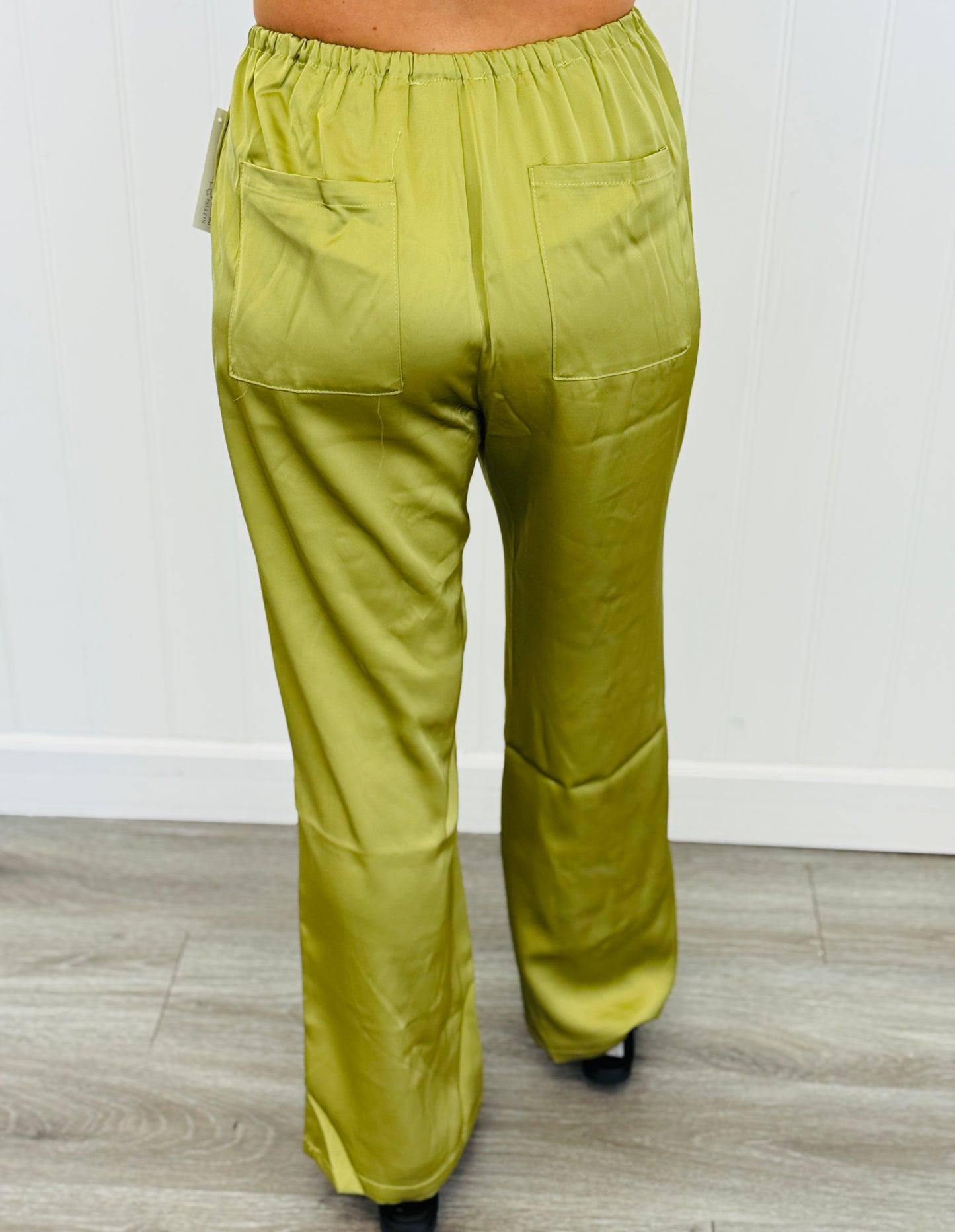 Matcha Satin Boxer Pants (Reg.)