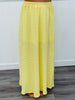 Yellow Maxi Skirt (Reg. and Plus)