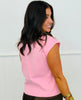 Emilie Mock Neck Cap Sleeve Sweater Top (Reg.)