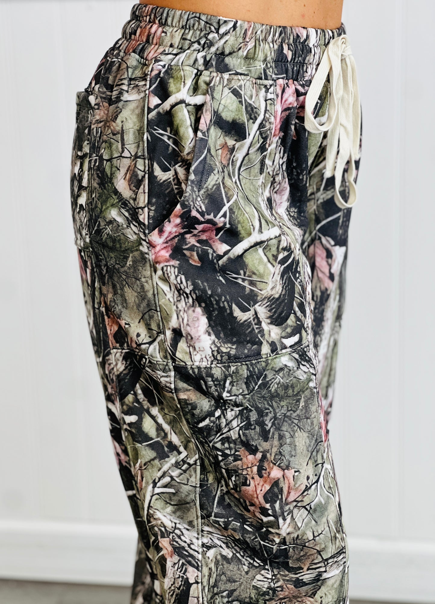 Camo Barrel French Terry Joggers (Reg.)