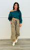 Leopard Print Loose Fit Sweatpants (Reg.)