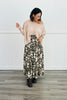 Earth Tones Floral Maxi Skirt (Reg)