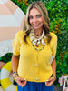 Starfish Buttons Sweater Cardi Top (Reg.)-3 Colors
