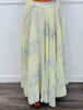 Yellow Bandana Maxi Skirt (OS)