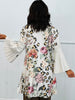 Leopard Floral Faux Suede Blazer (Reg. and Plus)
