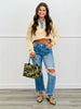 Denim Washed Collar Polo Top (Reg.) - 2 Colors