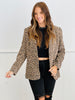 Leopard Print Blazer (Reg.)