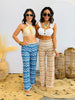 Wavy Stripes Crochet Pants (Reg.)-2 Colors