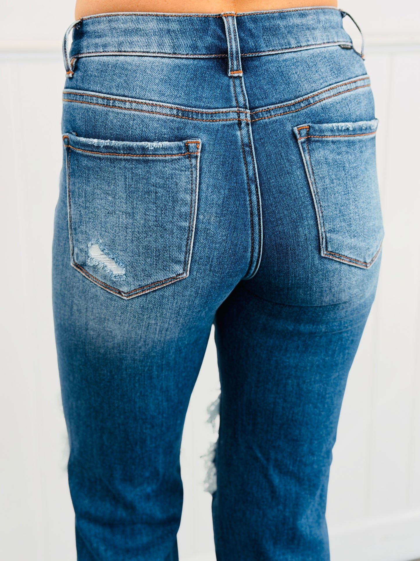 Risen Delaney Mid Rise Jeans (Reg & Plus)