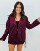 Suede Cropped Trench Coat (Reg) - 5 Colors