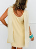 Lemon Sleeveless Mini Dress (Reg.)