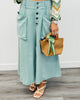 Sage Cropped Wide Leg Pants (Reg. and Plus)