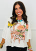 Beautee Butterfly Graphic Boxy Tee (Reg and Plus)