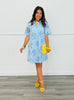 By The Seashore Eyelet Mini Dress (Reg.)