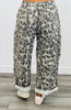 Leopard Wide Leg Pants (Reg. and Plus)